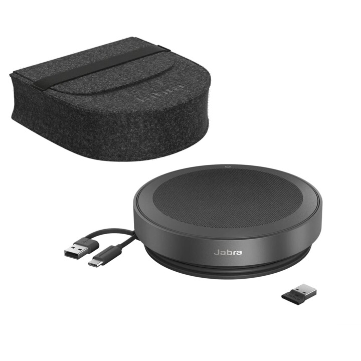 Viva-voz Jabra Speak2 55 MS (com fio USB-A+USB-C, Bluetooth)