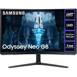 Samsung Odyssey Neo G8 S32BG850NP Monitor curvo para juegos de 81 cm (32") (UHD, VA, 1 ms, 240 Hz, HDMI, DisplayPort
