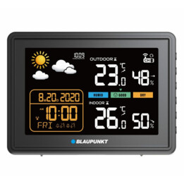 Blaupunkt WS30BK - Wetterstation mit externem Sensor.