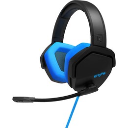 Cuffie con microfono Energy Gaming ESG 4 Surround 7.1 USB in nero/azzurro.