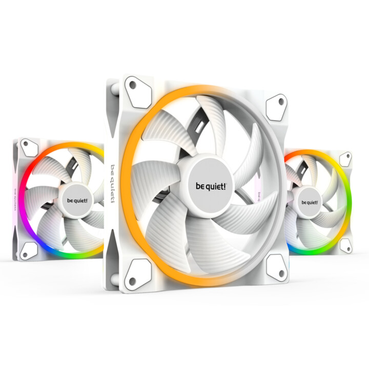 lüfter Be Quiet Light Wings 140mm PWM Triple Pack White (BL102)