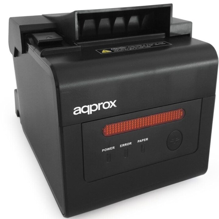 Imprimante de tickets Environ appPOS80ALARM/ Thermique/ Largeur du papier 58 et 80 mm/ USB-RS232-LAN-RJ11/ Noir