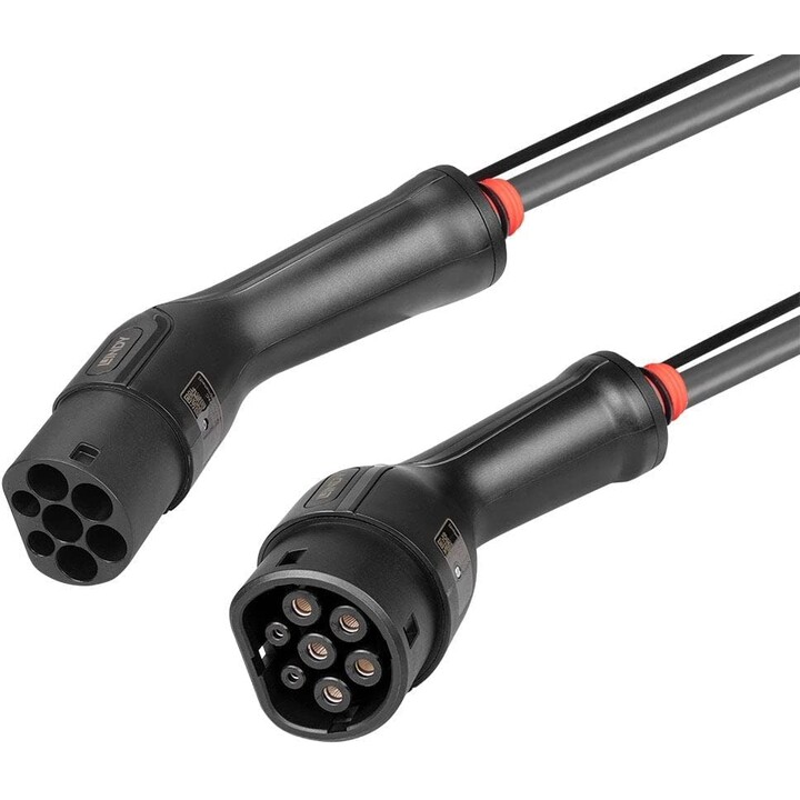 Lindy 30110 5m Type 2 EV Charging Cable, Lindy 30110 5m Type 2 EV Charging Cable, 11kW