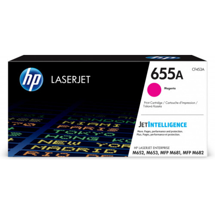 Hp Toner 655a Magenta Laserjet M652 (cf453a)