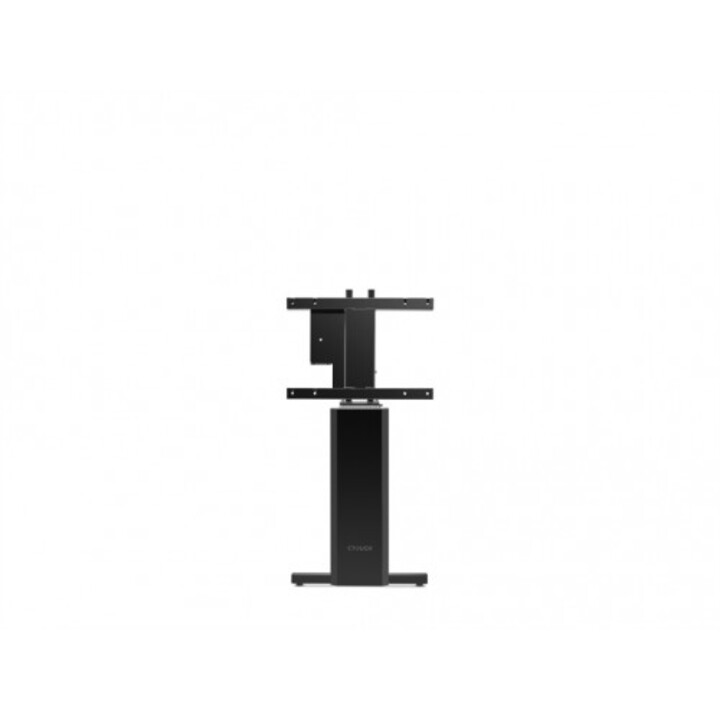 Ctouch 10080250 Soporte De Pie Para Pantalla Plana 2,18 M (86") Soporte De Suelo Con Ruedas Para Pantalla Plana Aluminio, Negro
