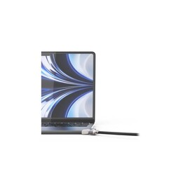 Adaptador de trava para borda para MacBook Air 2022 M2 M2 com trava de cabo com chave
