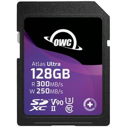 Cartão de mídia Atlas Ultra SDXC UHS-II V90 de 128GB