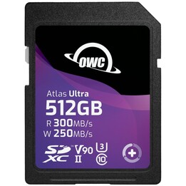 Tarjeta multimedia Atlas Ultra SDXC UHS-II V90 de 512 GB