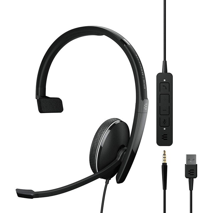 EPOS ADAPT 135 USB II (UC-optimized mono headset)