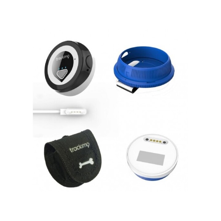 Mini localizzatore 2G GPS WiFi BT - Abbonamento di 1 anno - Allarme SOS Geo-fencing Move Speed