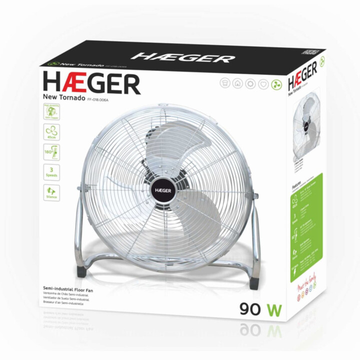Haeger New tornado industrial floor fan