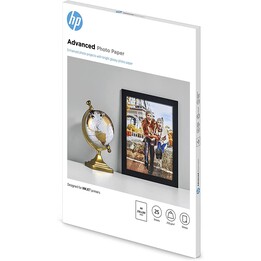 PAPEL PARA FOTOGRAFIA HP ADVANCED GLOSSY PAPEL A4 20H PARA JATO DE TINTA