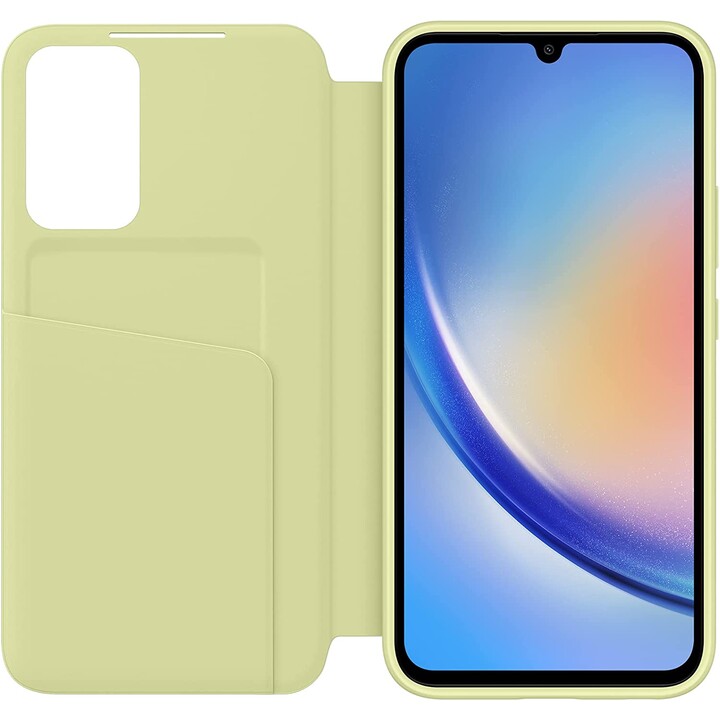 Samsung EF-ZA346 mobile phone case 16.8 cm (6.6") Wallet case Lime
