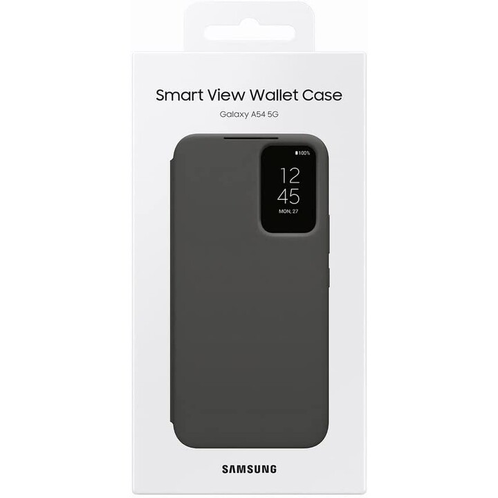 Samsung Galaxy A54 5G Smart View Wallet Case Black EF-ZA546CBEGWW