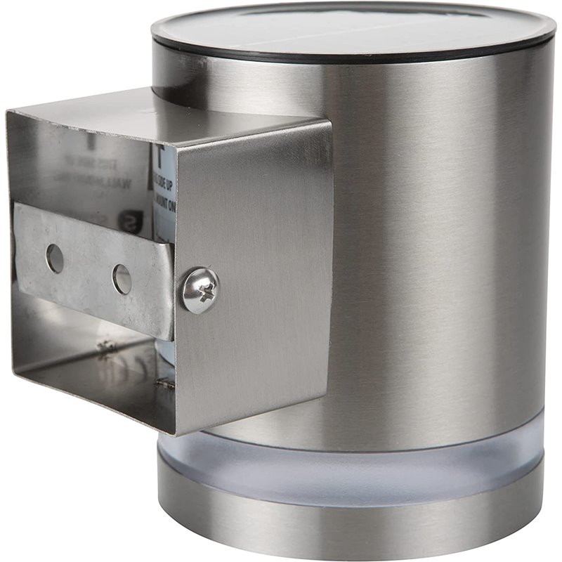 RANEX SILVER LED SOLAR WALL LIGHT