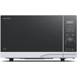 Microondas SHARP YC-PS204AE-S 700 W 20 L Plata