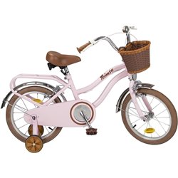 Bicicleta infantil 16" Vintage Rosa TOIMSA 16229