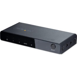 StarTech.com 2PORT-HDMI-SWITCH-8K 2-port HDMI switch 8K black