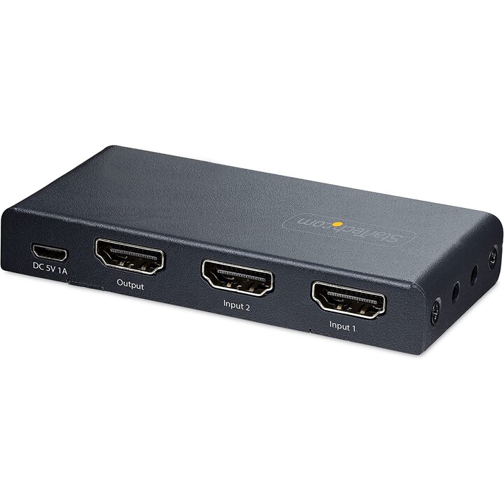 StarTech.com 2PORT-HDMI-SWITCH-8K switch HDMI a 2 porte 8K nero