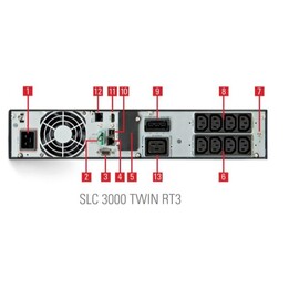 Sai Salicru 2000va rt3 Tower-Rack