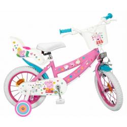 Bicicleta infantil 14" Peppa Pig rosa 1495 TOIMSA