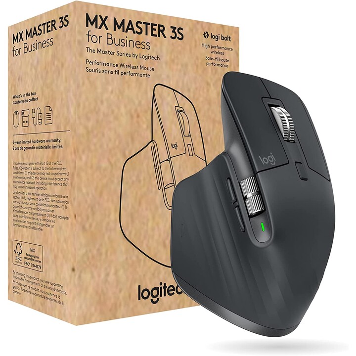 Mouse Logitech Master Series MX Master 3S for Business (910-006582)