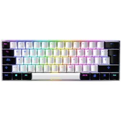 Mechanical Keyboard Sharkoon SKILLER SGK50 S4 White RGB USB-C ES Switch Red