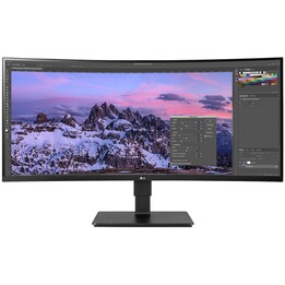 LG UltraWide 35BN77CP-B Curved Monitor 88,9cm (35 Zoll) (UWQHD, VA, 5ms, HDMI, DisplayPort, USB-C, USB-Hub)