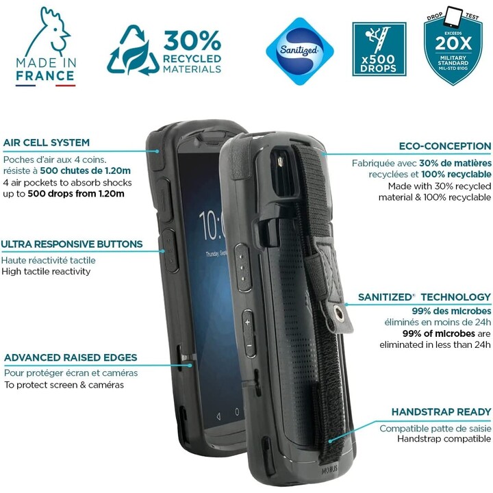 Cache ruban pour zebra tc53/58