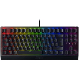 Razer BlackWidow V3 Tenkeyless Keyboard (Mechanical Green Switch, Wired, USB, German Layout, RGB)