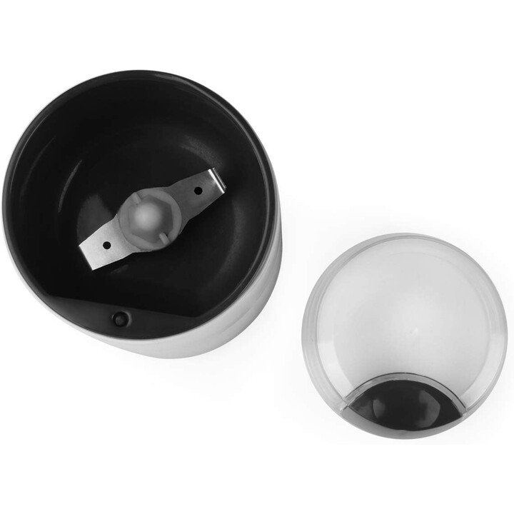 Orbegozo MO 3200 moulin à café 200 W lame en acier inoxydable couvercle transparent blanc