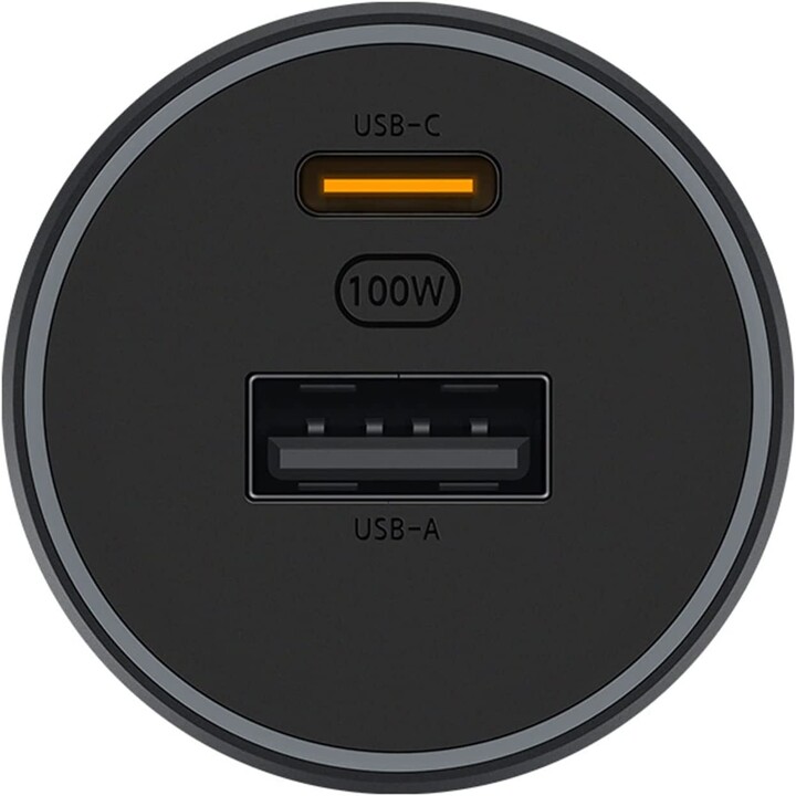 CARICABATTERIA DA AUTO XIAOMI 67W USB-A + TIPO C NERO