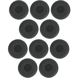 Almofadas de orelha de couro Jabra para Evolve 20-65 (pacote com 10)