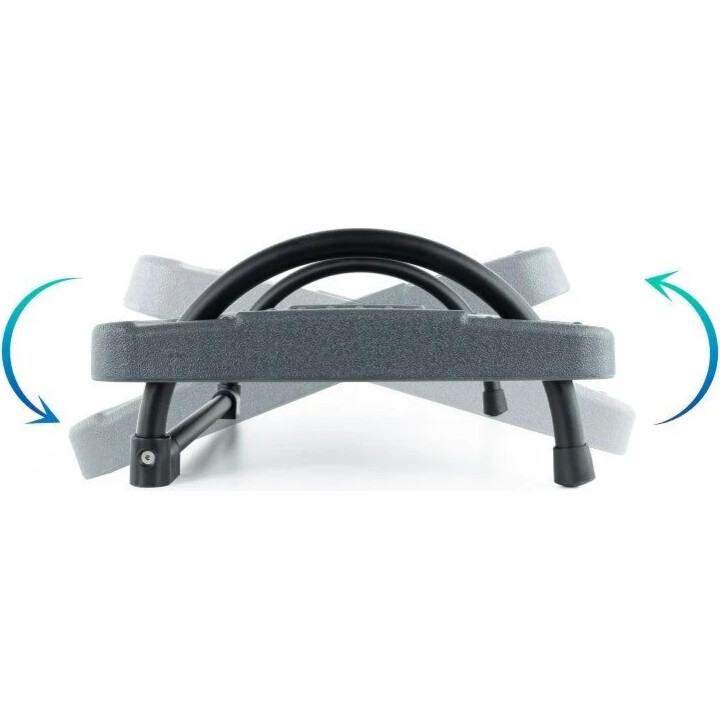 Poggiapiedi regolabile/inclinabile TooQ TQFR0601-G/ 424 x 305 x 145 mm