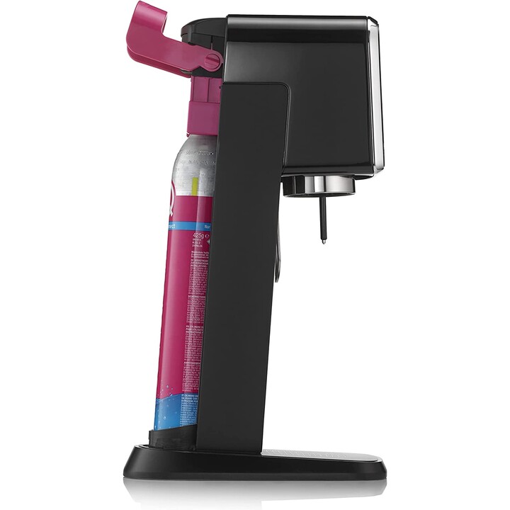 SodaStream Burbujeador de agua Art con cilindro de CO2 y 1 botella de plástico de 1 litro apta para lavavajillas, 44 cm de altur