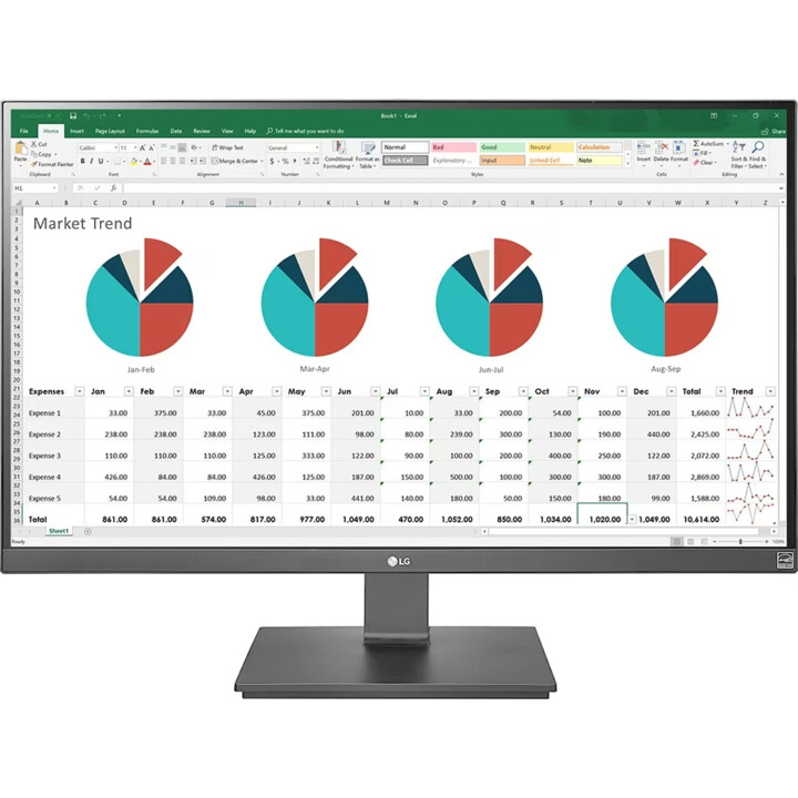 Moniteur LG 27UK670P-B 68,4 cm (27 pouces) (UHD, AH-IPS, 5 ms, HDMI, DisplayPort, USB-C, concentrateur USB, FreeSync)