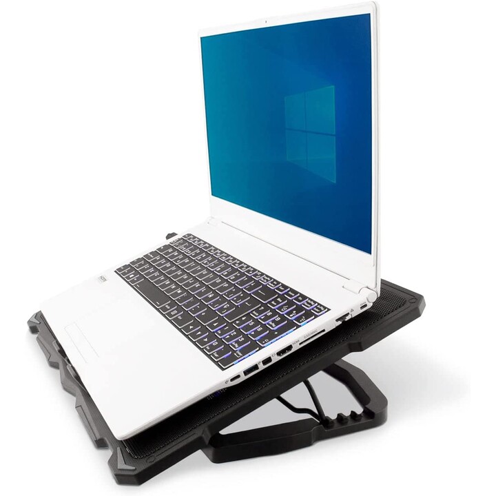 Support/Réfrigérant Portable 17.3'' Coolbox NCP17-V5 Noir LED Bleu