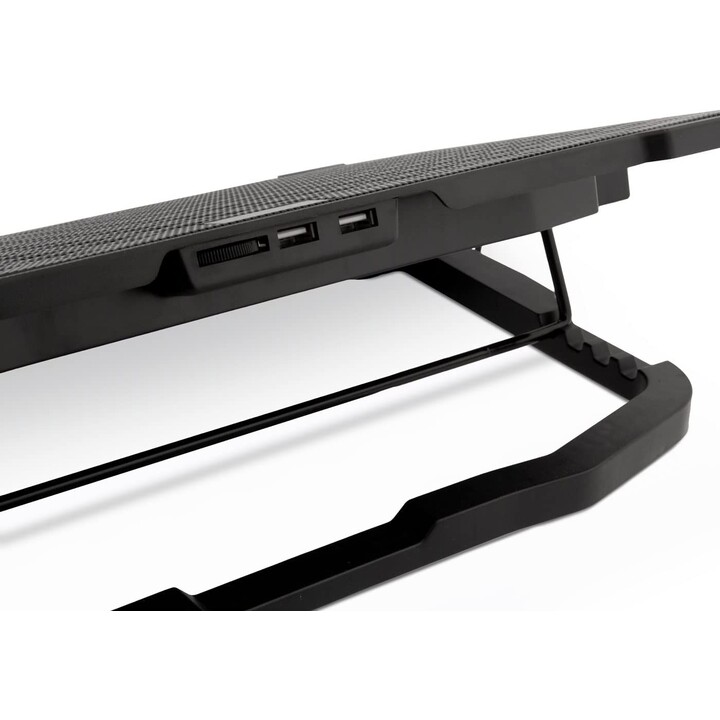 Support/Réfrigérant Portable 17.3'' Coolbox NCP17-V5 Noir LED Bleu