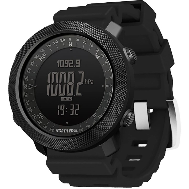 North Edge Apache avec Bracelet en Silicone Noir
