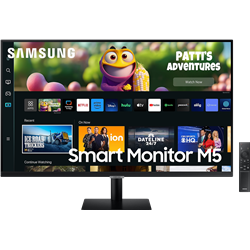 Smart Monitor Samsung M5 - M50C S27CM500EU 27&#39;/ Full HD/ Smart TV/ Multimedia/ Nero