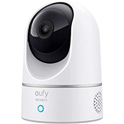 Caméra de vidéosurveillance Eufy 2K Pan and Tilt/ 96º/ Night Vision/ Control from APP