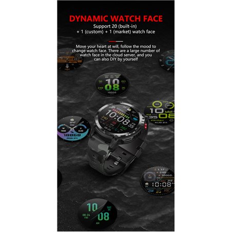 LEMFO C22 Silver - Smartwatch