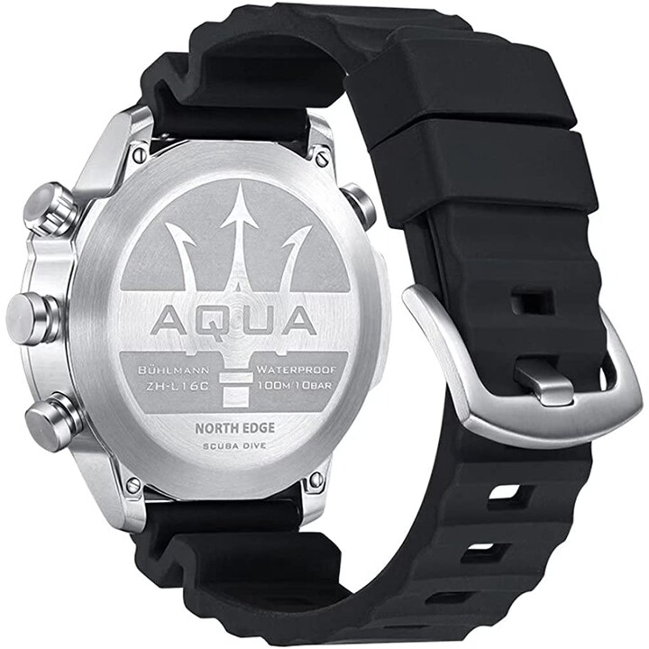 North Edge Aqua Blanc - Montre de Plongée