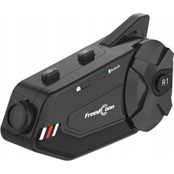 Motorcycle intercom FREEDCONN R1 PLUS E Black