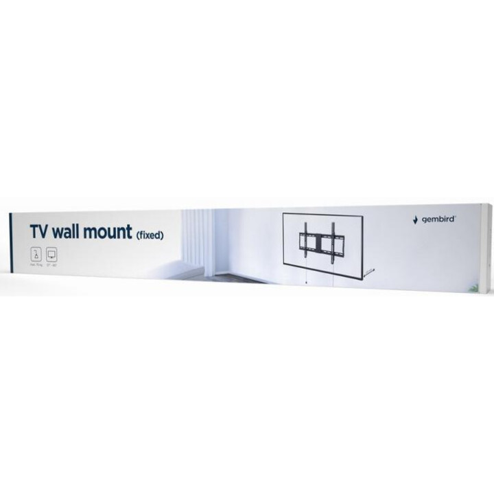 Gembird WM-80F-01 TV-Wandhalterung (fest), 37"-80" (70 kg)