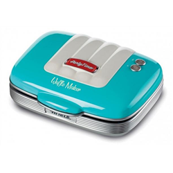 ARIETE Waffle Maker 1973/01 Partytime Gofrera 700 W Turquesa