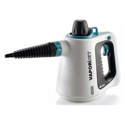Ariete 4137 Limpiador a vapor portátil 0,25 L 1050 W Negro, Turquesa, Blanco