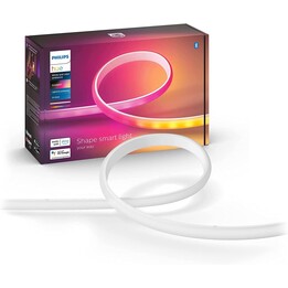 Bande LED intelligente Philips Hue Gradient lightstrip/ 2 m/ Blanc et Couleur RVB/ 2000-6500 K/ Précis Philips Hue Bridge