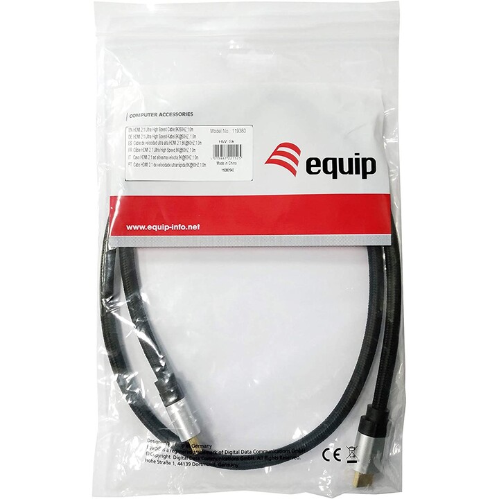 CÂBLE ÉQUIPÉ HDMI 2.1 MM 10M 8K-60HZ