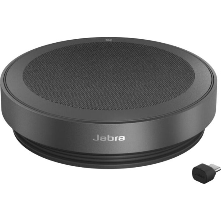 Viva-voz Jabra Speak2 75 UC (com fio USB-A+USB-C, adaptador Bluetooth USB-C)